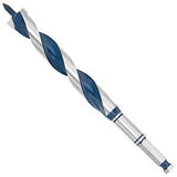 Bosch Daredevil NKSC10 Auger Drill Bit, 5/8 in Dia, 6-1/2 in OAL, High-Speed, Wide Flute, 5/16 in Dia Shank