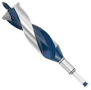 Bosch Daredevil NKSC20 Auger Drill Bit, 1-1/4 in Dia, 6-1/2 in OAL, High-Speed, Wide Flute, 5/16 in Dia Shank