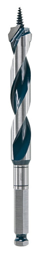 Bosch Daredevil NKST12 Auger Drill Bit, 3/4 in Dia, 7-1/2 in OAL, Open-Faced, Wide Flute, 7/16 in Dia Shank