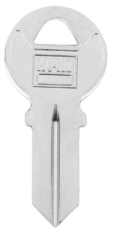 Hy-Ko 11010AM4 Key Blank, Brass, Nickel-Plated, For: American AM4 Locks, Pack of 10