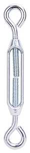 ProSource LR331 Turnbuckle, 3/8 in Thread, Eye, Eye, 11 in L Take-Up, Aluminum, Pack of 10