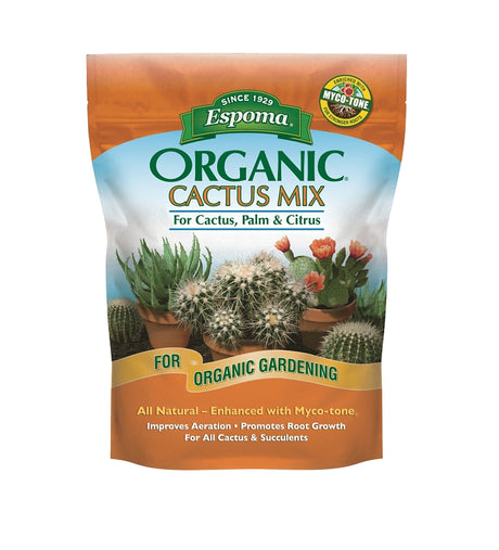 Espoma CA4 Organic Cactus Mix Potting Soil Mix, 4 qt, Bag