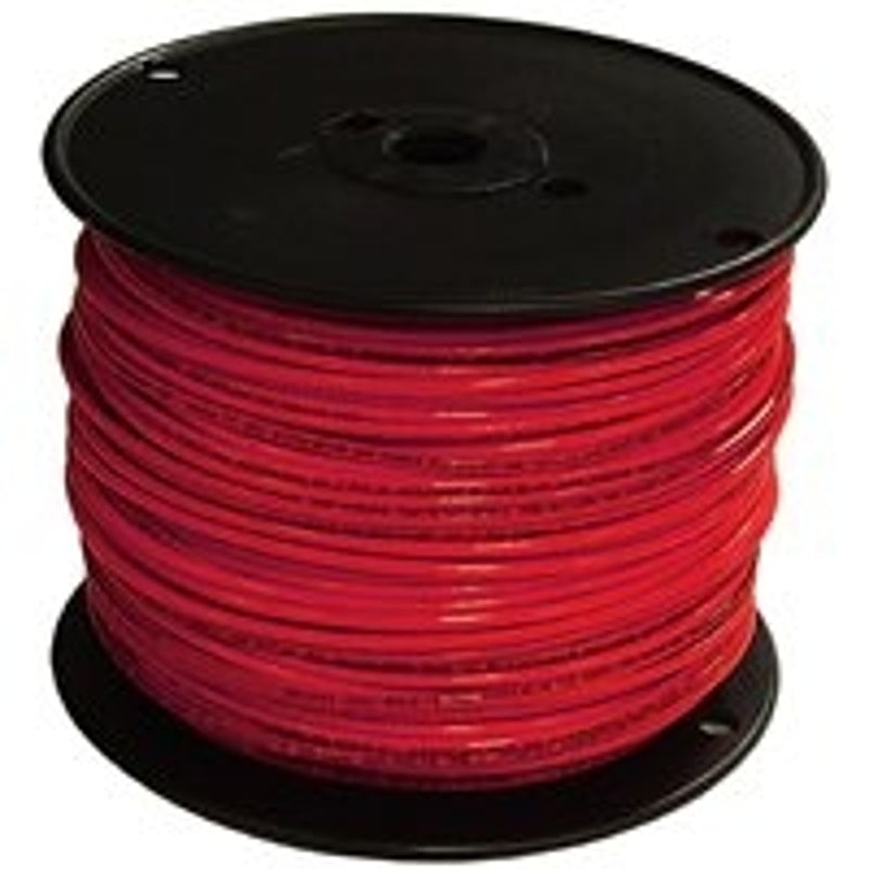 Romex 14RED-SOLX500 Building Wire, Red Sheath, 14 AWG Wire, 1-Conductor, 500 ft L, Copper Conductor