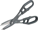 Malco Andy Snip MC12NG Combination Snip, 12 in OAL, 3 in L Cut, J-Channel Cut, Steel Blade, Loop Handle, Charcoal Handle