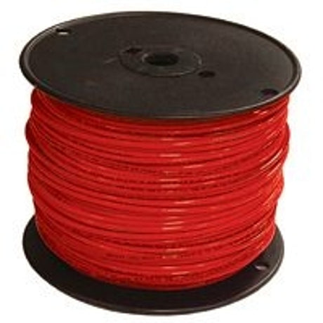 Romex 12RED-STRX500 Building Wire, Red Sheath, 12 AWG Wire, 1-Conductor, 500 ft L, Copper Conductor