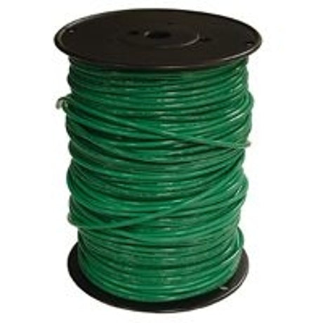 Southwire 10GRN-STRX500 Building Wire, Green Sheath, 10 AWG Wire, 1-Conductor, 500 ft L, Nylon Sheath