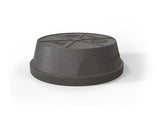 Red Barn 5600101 Flexible Feed Pan, 1 gal, Rubber, Black