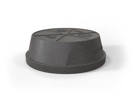 Red Barn 5600101 Flexible Feed Pan, 1 gal, Rubber, Black