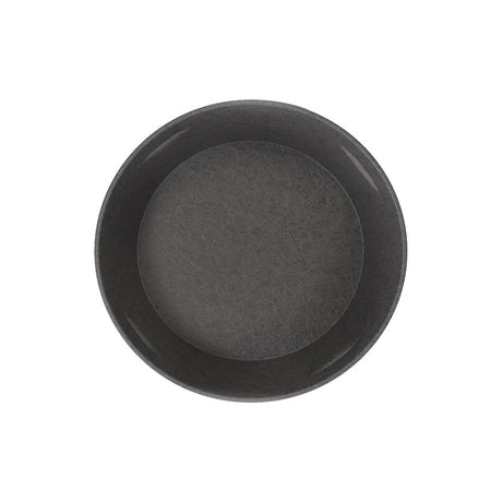 Red Barn 5600101 Flexible Feed Pan, 1 gal, Rubber, Black