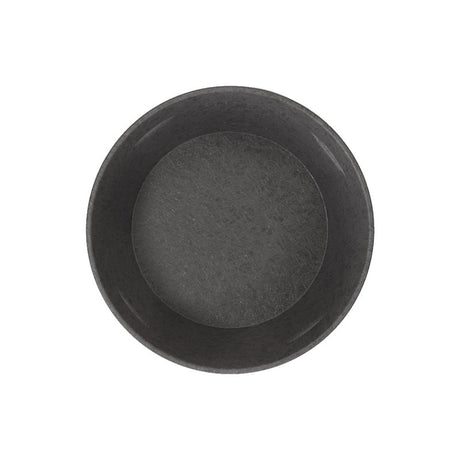 Red Barn 5600105 Flexible Feed Pan, 0.5 gal, Rubber, Black