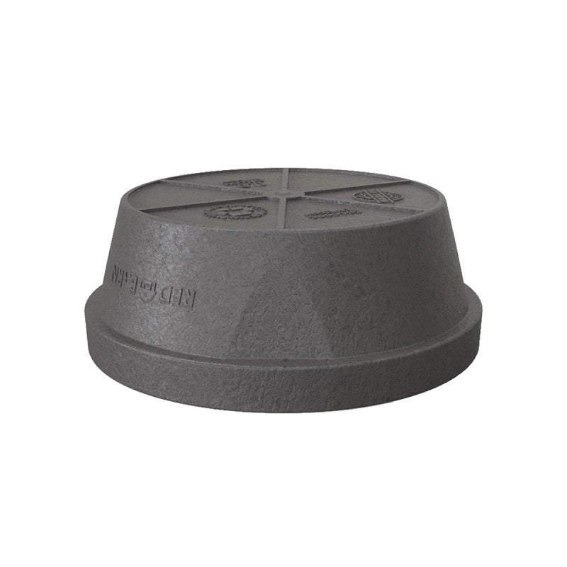 Red Barn 5600105 Flexible Feed Pan, 0.5 gal, Rubber, Black