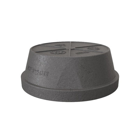 Red Barn 5600105 Flexible Feed Pan, 0.5 gal, Rubber, Black