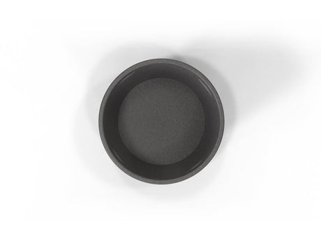 Red Barn 5600106 Flexible Feed Pan, 6.5 gal, Rubber, Black