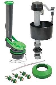 Keeney K830-16BX Toilet Tank Repair Kit, Plastic, Gray/Green