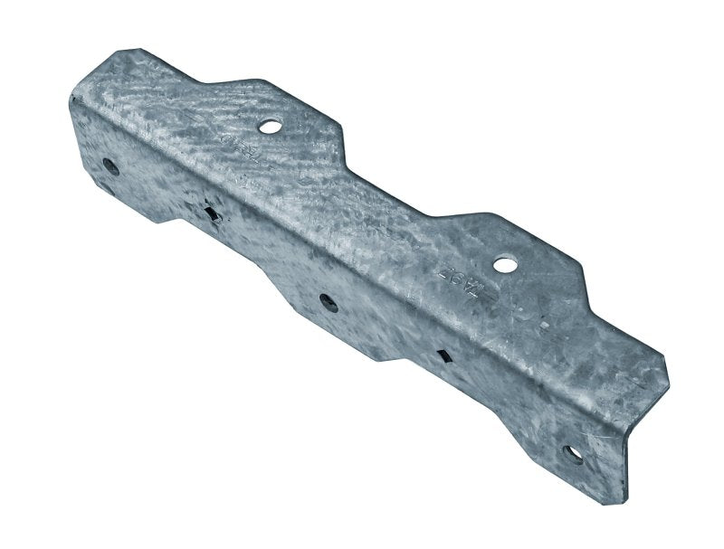 Simpson Strong-Tie TA Series TA9Z-R Staircase Angle, 1-1/2 in W, 1-1/2 in D, 8-1/4 in H, Steel, ZMAX, Pack of 20