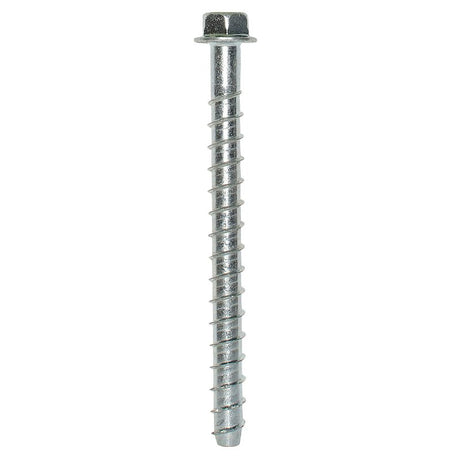 Simpson Strong-Tie Titen HD THD37500HF1 Heavy-Duty Screw Anchor, 3/8 in Dia, 5 in L, Carbon Steel, Zinc, Pack of 30