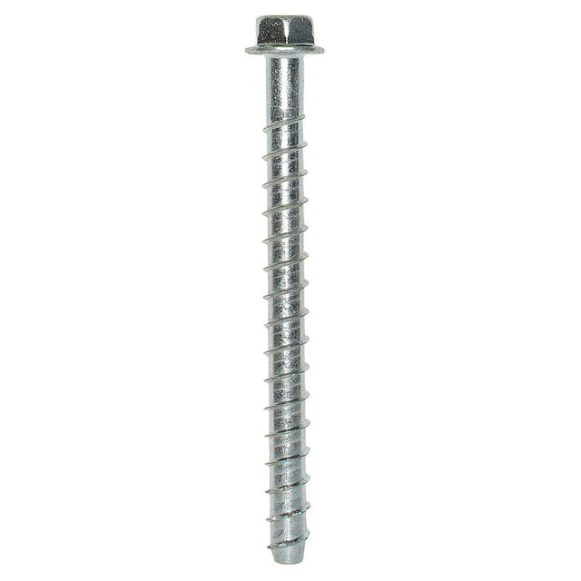 Simpson Strong-Tie Titen HD THD37500HF1 Heavy-Duty Screw Anchor, 3/8 in Dia, 5 in L, Carbon Steel, Zinc, Pack of 30