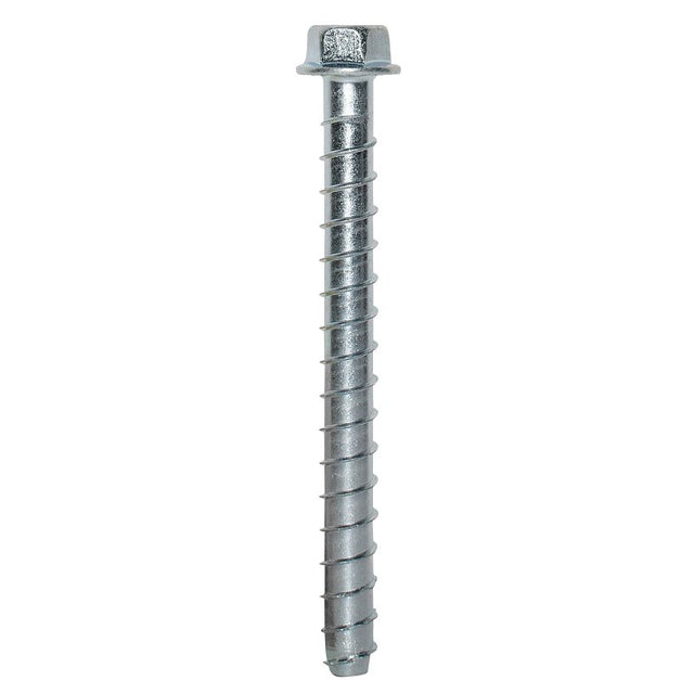 Simpson Strong-Tie Titen HD THD50500HF1 Heavy-Duty Screw Anchor, 1/2 in Dia, 5 in L, Carbon Steel, Zinc, Pack of 15