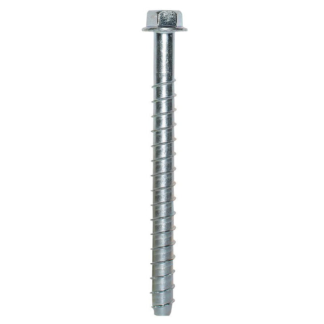 Simpson Strong-Tie Titen HD THD50600HF1 Heavy-Duty Screw Anchor, 1/2 in Dia, 6 in L, Carbon Steel, Zinc, Pack of 20