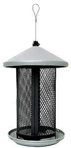 Perky-Pet TSS00349 Dual-Mesh Bird Feeder, 2.85 lb, Metal, Gray