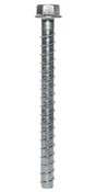 Simpson Strong-Tie Titen HD THDB62800HF1 Screw, 5/8 in Thread, 8 in L, Washer Head, Hex Drive, Carbon Steel, Zinc, Pack of 10