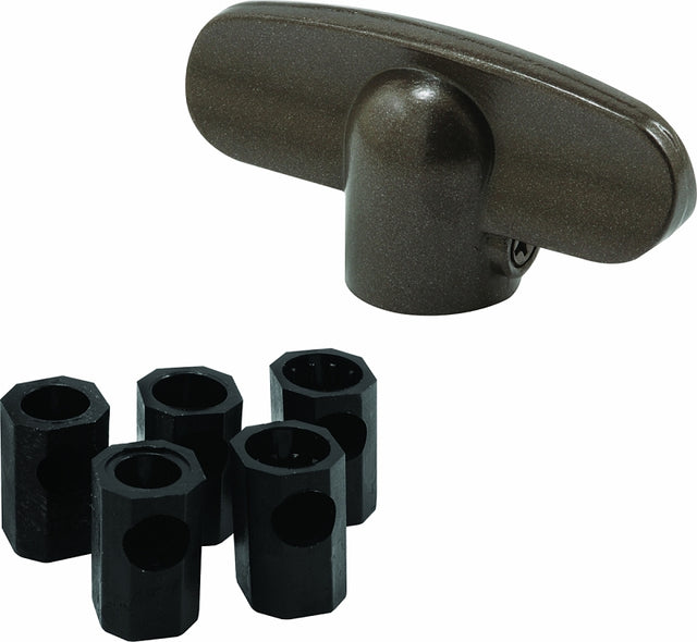 Prime-Line H 3893 Window Handle, Satin Bronze, Zinc