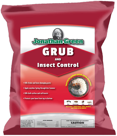 Jonathan Green 11923 Grub and Insect Control, Granular, Spreader Application, 8 lb Bag