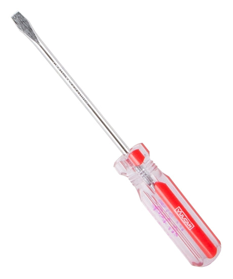 Vulcan TB-SD02 Screwdriver, 3/16 in Drive, Slotted Drive, 7 in OAL, 4 in L Shank, Plastic Handle