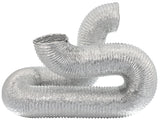 Imperial FX0597 Semi-Rigid Dryer Duct, 8 ft L, Aluminum, Pack of 4