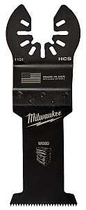 Milwaukee 49-25-1109 Blade, 1-3/8 in, 2 in D Cutting, HCS, 10/PK