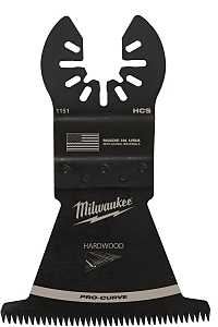 Milwaukee 49-25-1151 Blade, 2-1/2 in, 1-5/8 in D Cutting, HCS, 1/PK