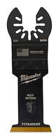 Milwaukee 49-25-1231 Blade, 1-3/8 in, 1-5/8 in D Cutting, HCS/Titanium, 1/PK