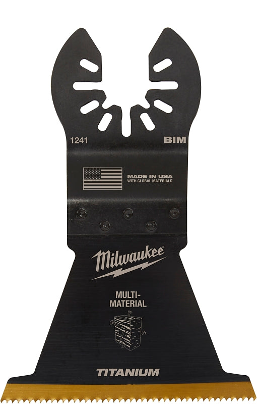 Milwaukee 49-25-1241 Blade, 2-1/2 in, 1-5/8 in D Cutting, HCS/Titanium, 1/PK