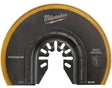 Milwaukee 49-25-1271 Blade, 3-1/2 in, 1-5/8 in D Cutting, HSS/Titanium