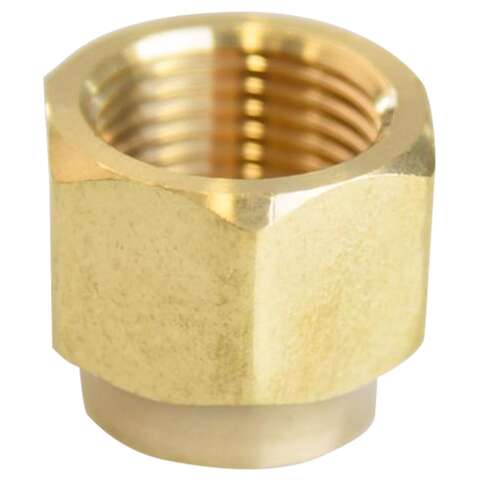 ATC 1/2 in. Flare Brass Forged Flare Nut, Pack of 5