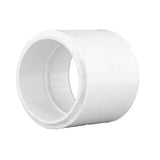 Charlotte Pipe 4 in. Hub X 4 in. D Hub PVC Coupling 1 pk