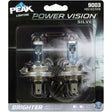 Peak Power Vision Halogen High/Low Beam Automotive Bulb 9003 HB2 60/55W