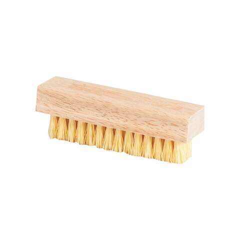 DQB 4-3/4 in. W Soft Bristle Wood Handle Hand and Nail Brush, Pack of 24