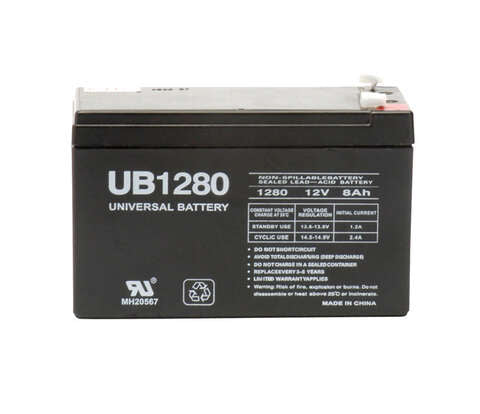 UPG UB1280 8 Ah Universal Battery, Pack of 2