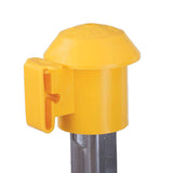 Dare Top'R Electric-Powered T-Post Safety Top Yellow