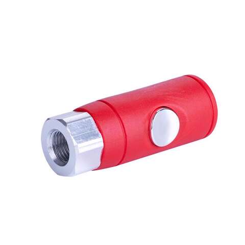 Craftsman Aluminum Push-Button Universal Coupler 1/4 in. Female 1 pc