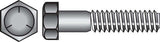 HILLMAN 1/2 in. D X 5-1/2 in. L Heat Treated Zinc Steel Hex Head Cap Screw 25 pk
