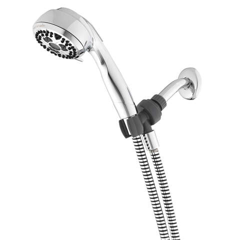 Waterpik Chrome 7 settings Handheld Showerhead 1.8 gpm