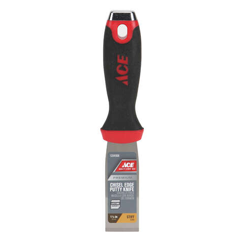 Ace 1.25 in. W Carbon Steel Stiff Putty Knife, Pack of 5