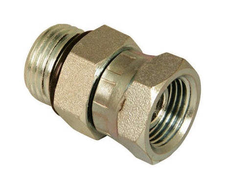 Apache Steel 5/8 in. D X 1/2 in. D Hydraulic Adapter 1 pk