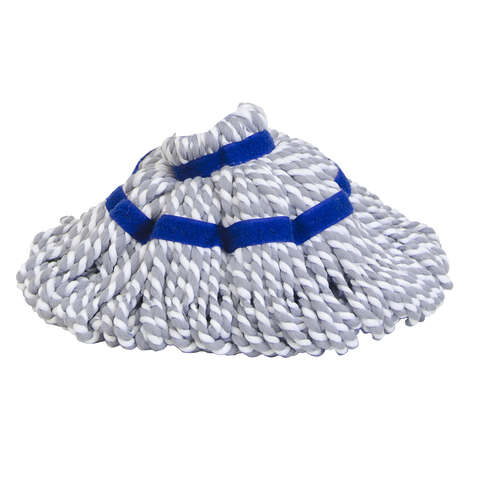 Quickie 15.6 in. Twist Microfiber/Chenille Mop Refill 1 pk