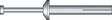 HILLMAN 1/4 in. D X 1-1/4 in. L Steel Mushroom Head Hammer Drive Anchor 100 pk