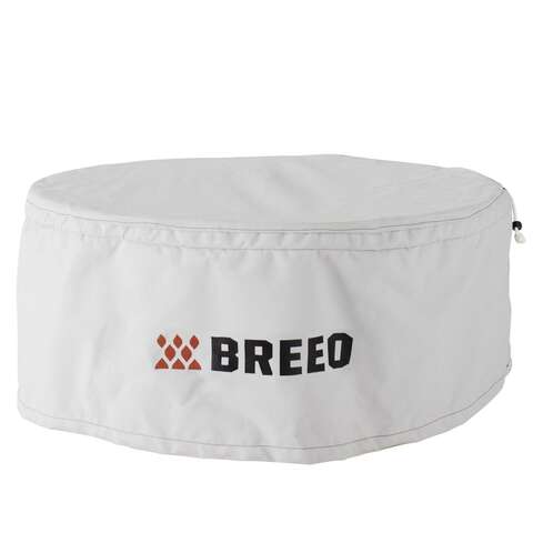 Breeo X Series 24 Fire Pit Cover White Polyester Fire Pit Cover