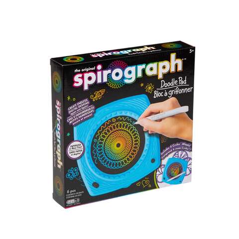 Spirograph Doodle Pad Blue 6 pc