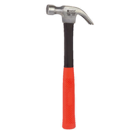 Great Neck 8 oz Milled Face Curved Claw Hammer Fiberglass Handle